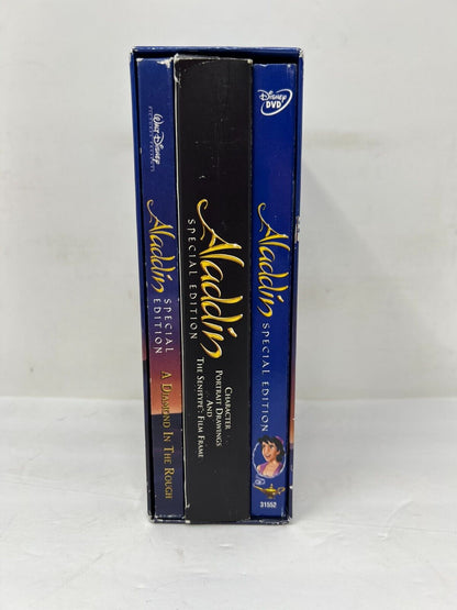 Disney Aladdin Collector's (DVD) Gift Set Movie Boxset Good Condition!!!