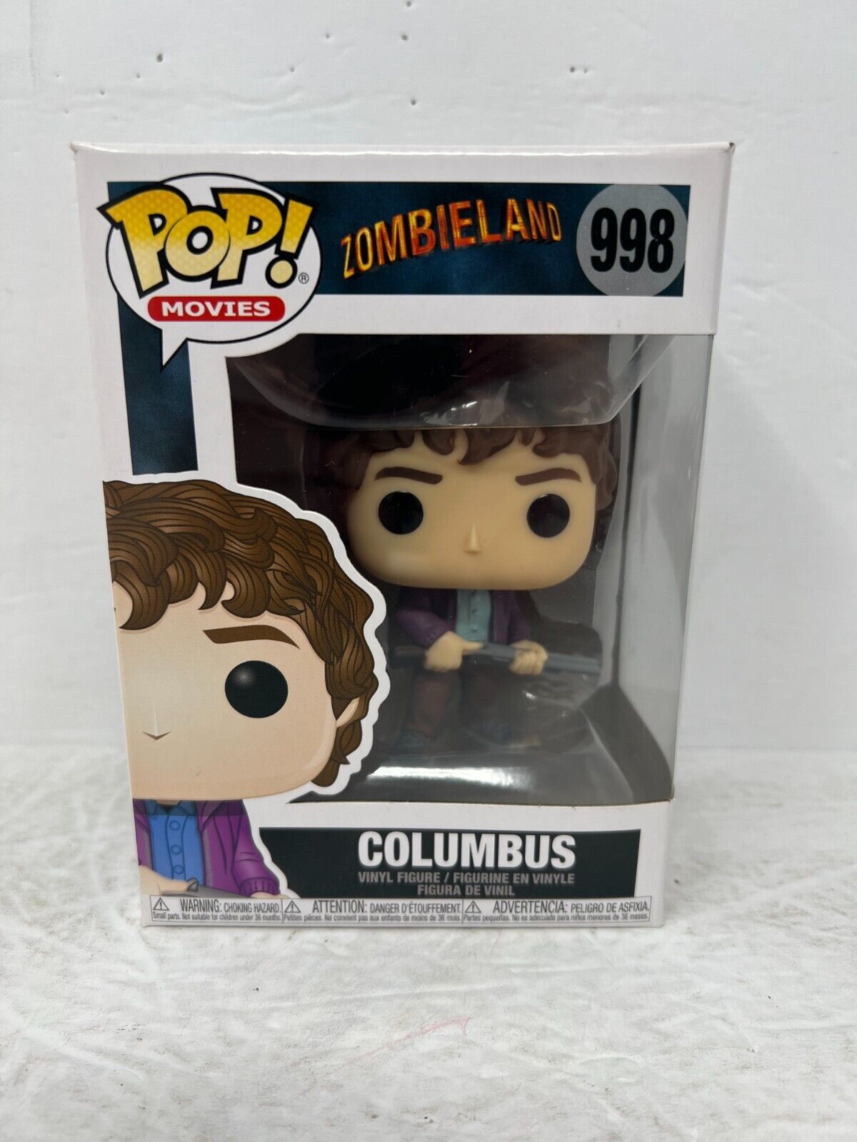 Funko Pop! Movies Zombieland #998 Columbus Vinyl Figure Vaulted