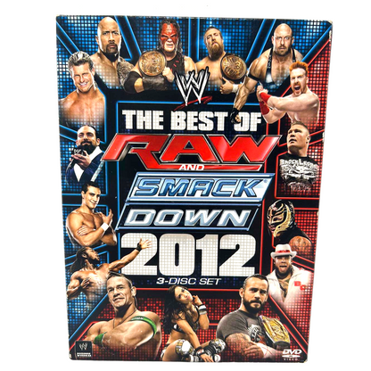 WWE: The Best of Raw and Smackdown 2012 (DVD, 2012) Good Condition!!!