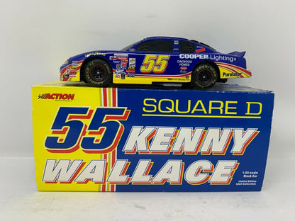 Action Nascar Kenny Wallace #55 Square D Chevy Monte Carlo BANK 1:24 Diecast