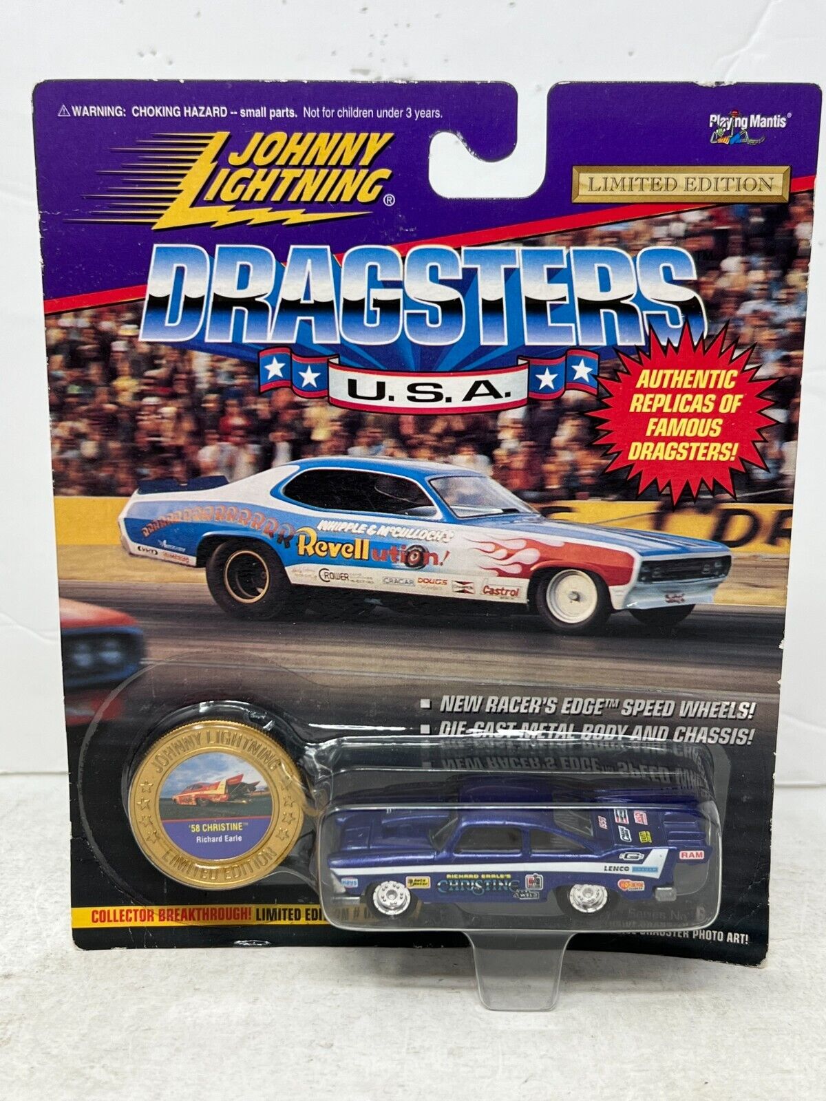 Johnny Lightning Dragsters U.S.A. '58 Christine 1:64 Diecast