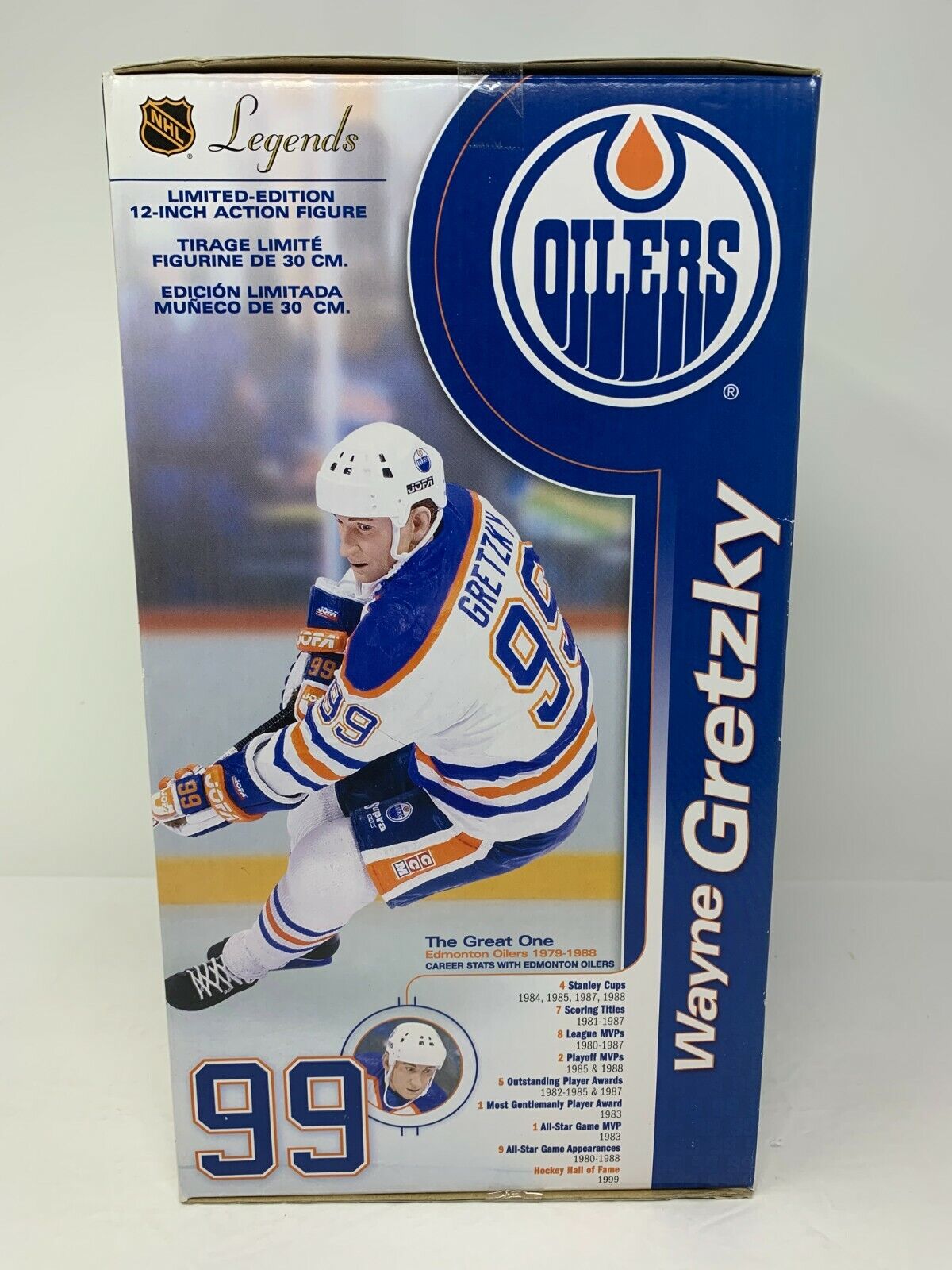 Mcfarlane NHL Legends Wayne Gretzky Edmonton Oilers 12" Inch Figure