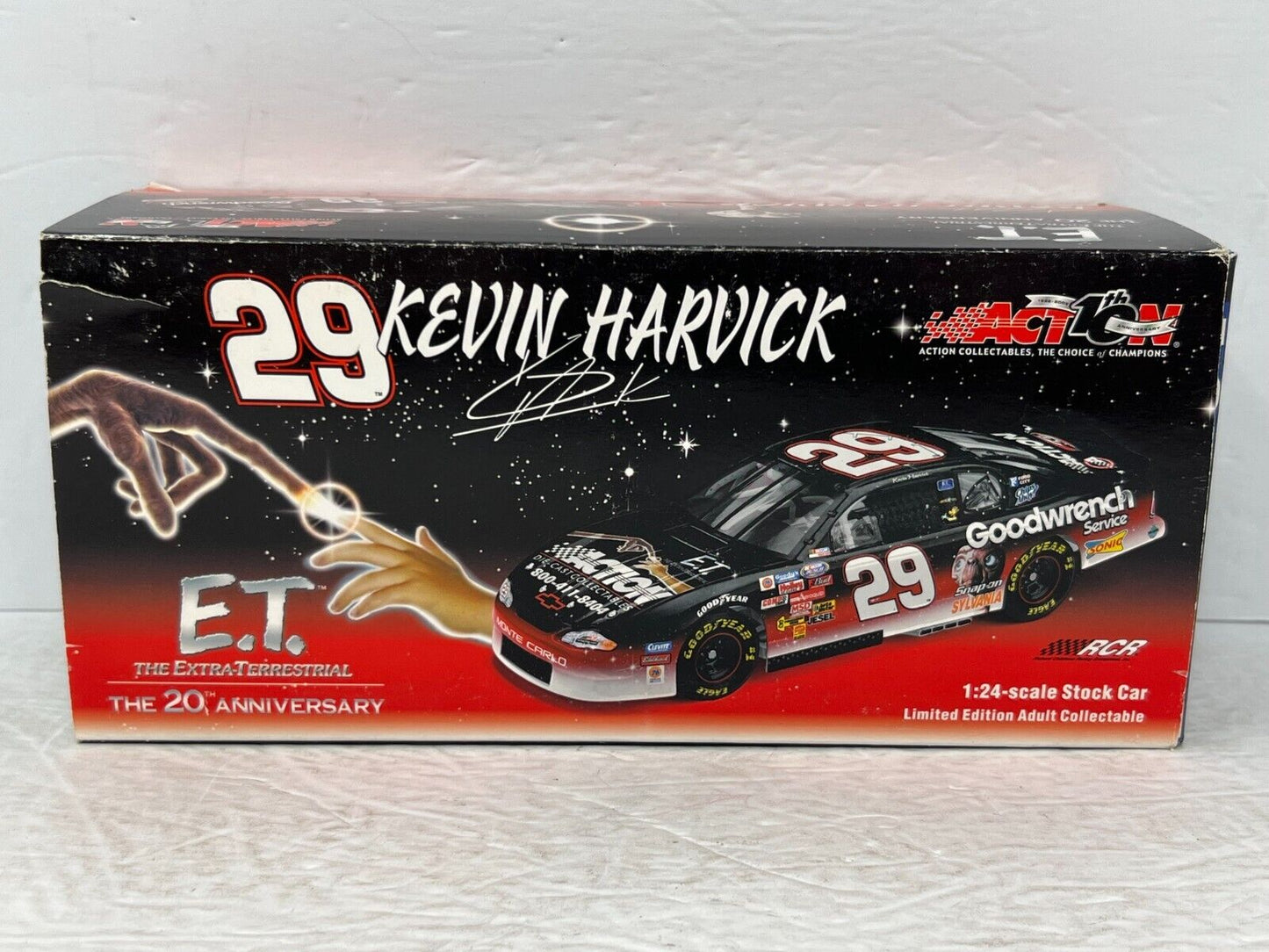 Action Nascar #29 Kevin Harvick E.T. GM Dealers 2002 Chevy 1:24 Diecast