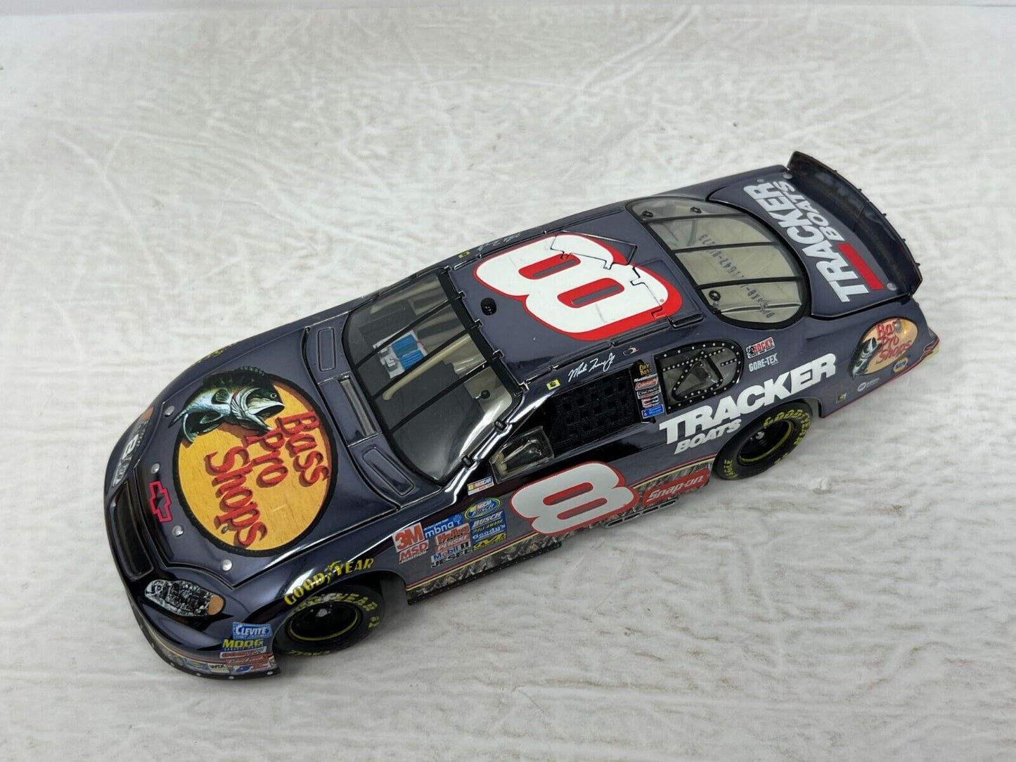 Action Nascar #8 Hank Parker Jr Remington Bass Pro 2003 Monte Carlo 1:24 Diecast