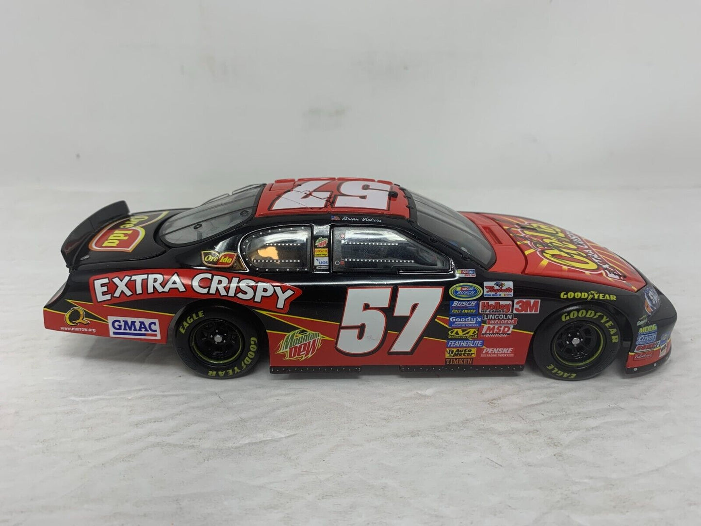 Action Nascar #57 Brian Vickers Ore-Ida Autograph 2006 Monte Carlo 1:24 Diecast