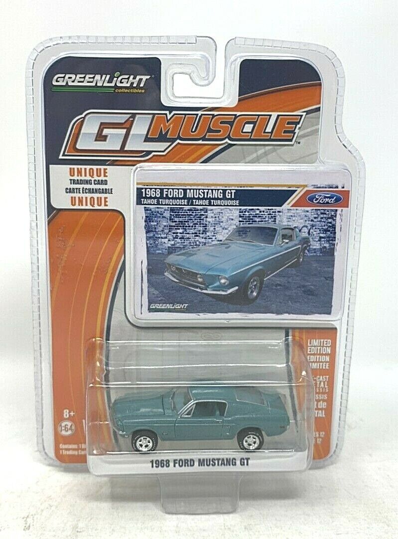 Greenlight GL Muscle 1968 Ford Mustang GT Limited Edition 1:64 Diecast