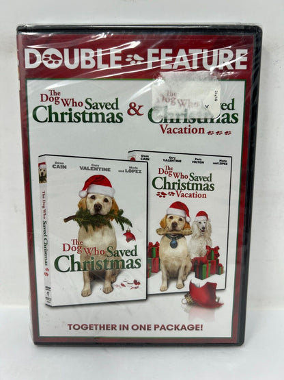 The Dog Who Saved Christmas Double Feature (DVD, 2012) Family New and Sealed!!!