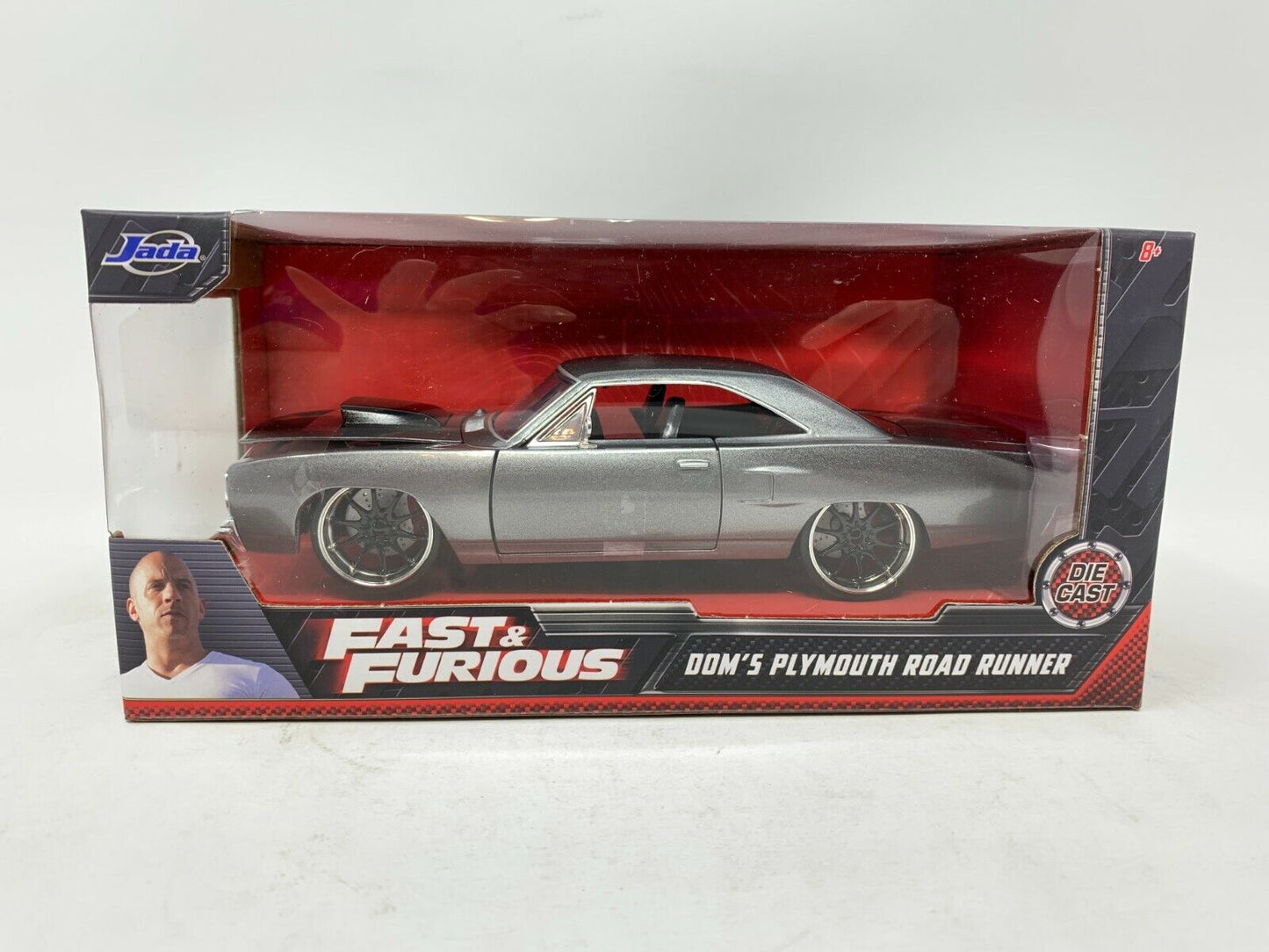 Jada Fast & Furious Dom's Plymouth Road Runner 1:24 Diecast