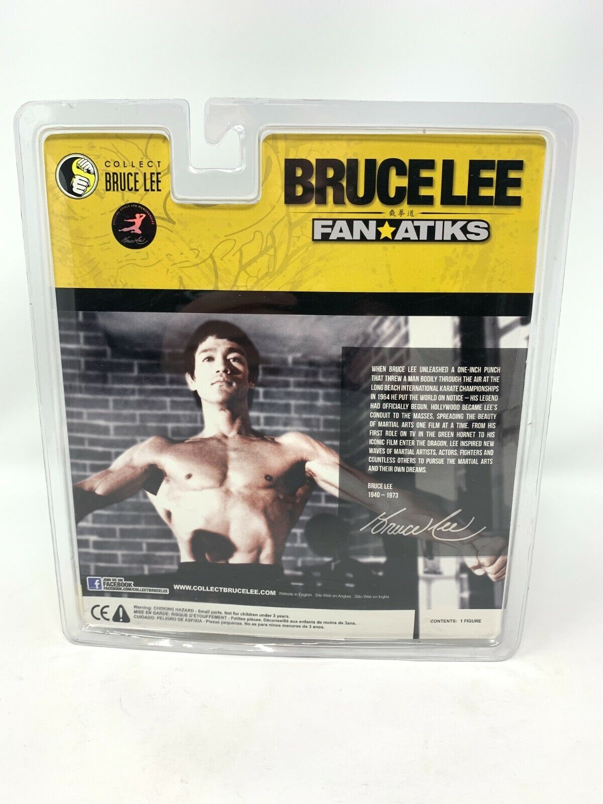 Bruce Lee Fanatiks Series 3 Flex Action Figure