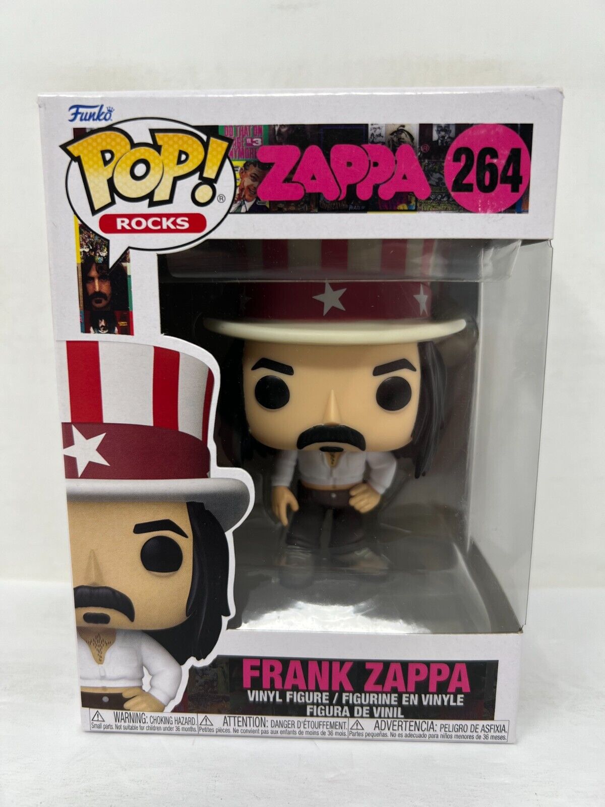 Funko Pop! Rocks #264 Frank Zappa Vinyl Figure