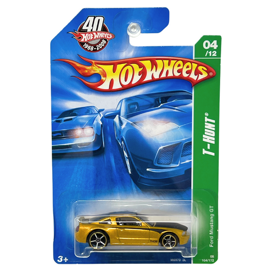 Hot Wheels T-Hunt Ford Mustang GT 1:64 Diecast