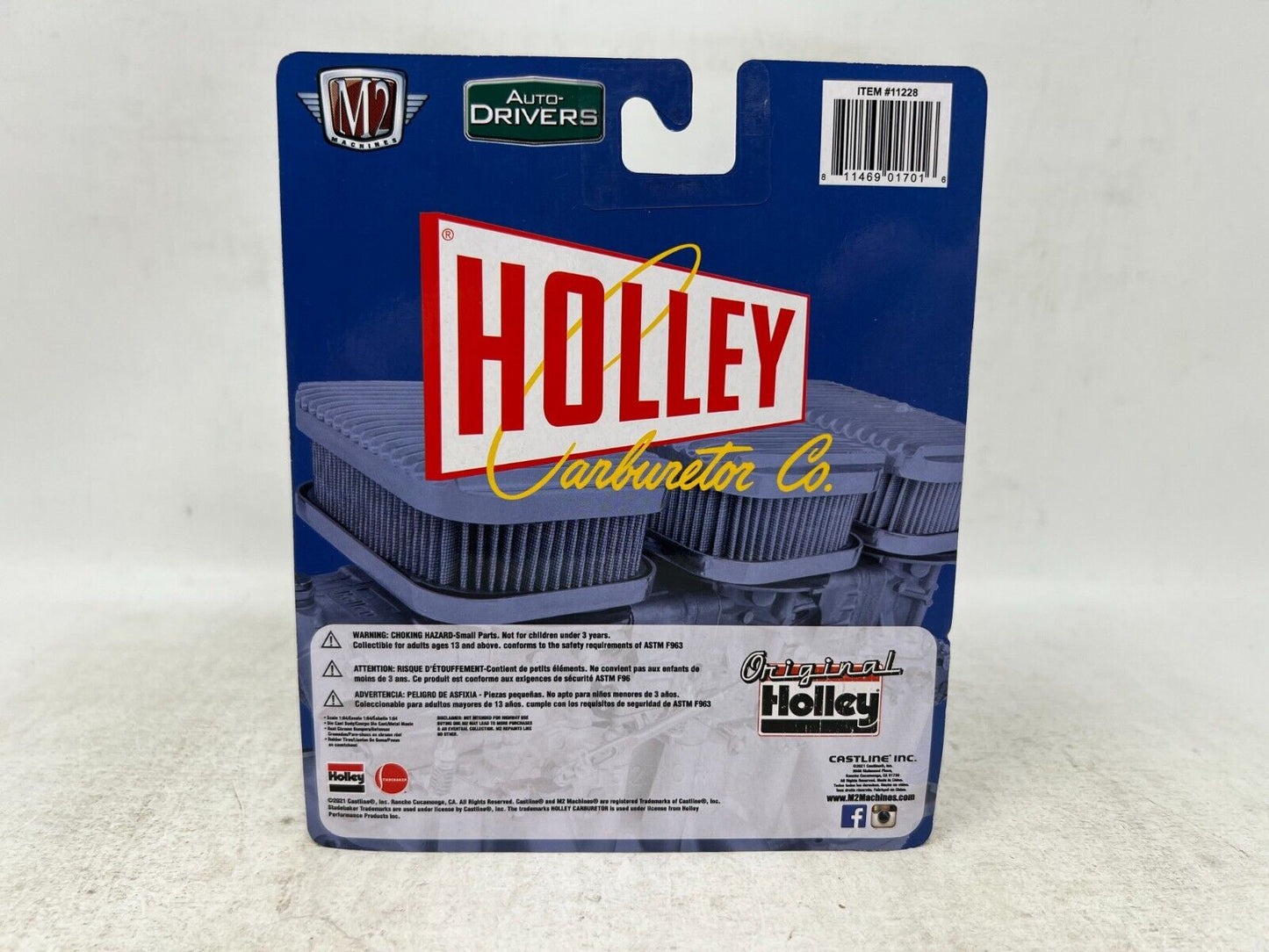 M2 Machines Holly Carburetor Co. 1950 Studebaker 2R Truck R80 1:64 Diecast