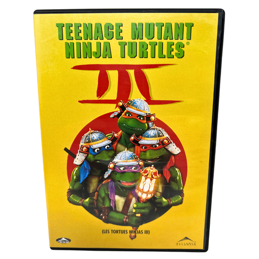 Teenage Mutant Ninja Turtles III (DVD, 2002) Fantasy Adventure Good Condition!!!