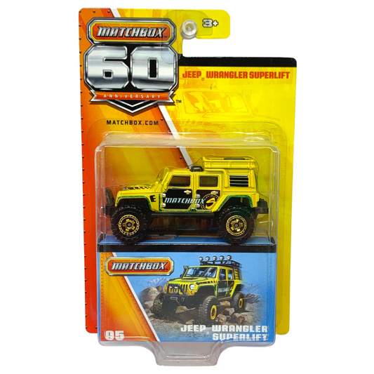 Matchbox 60th Anniversary Jeep Wrangler Superlift 1:64 Diecast