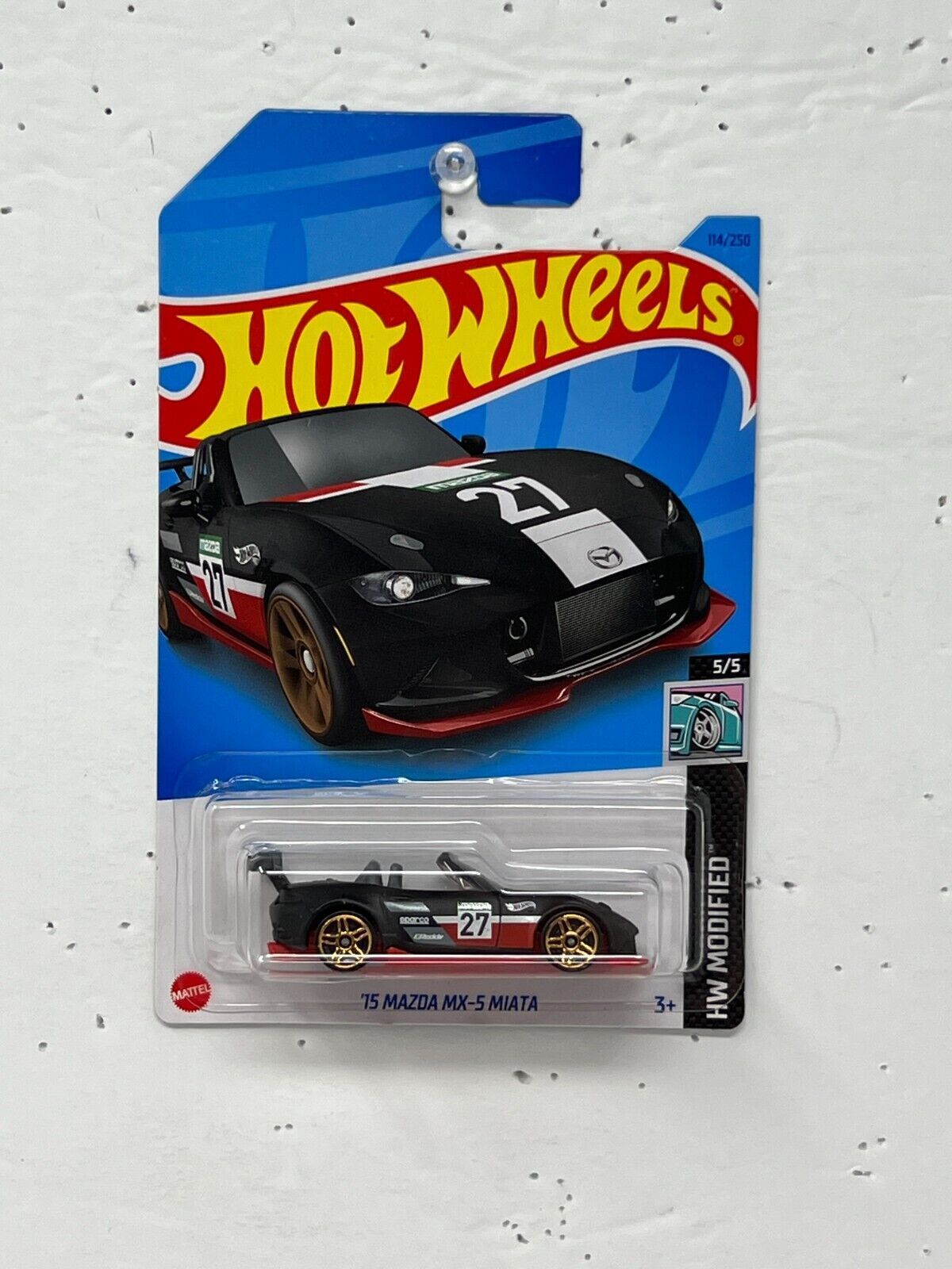 Hot Wheels HW Modified 2015 Mazda MX-5 Miata 1:64 Diecast