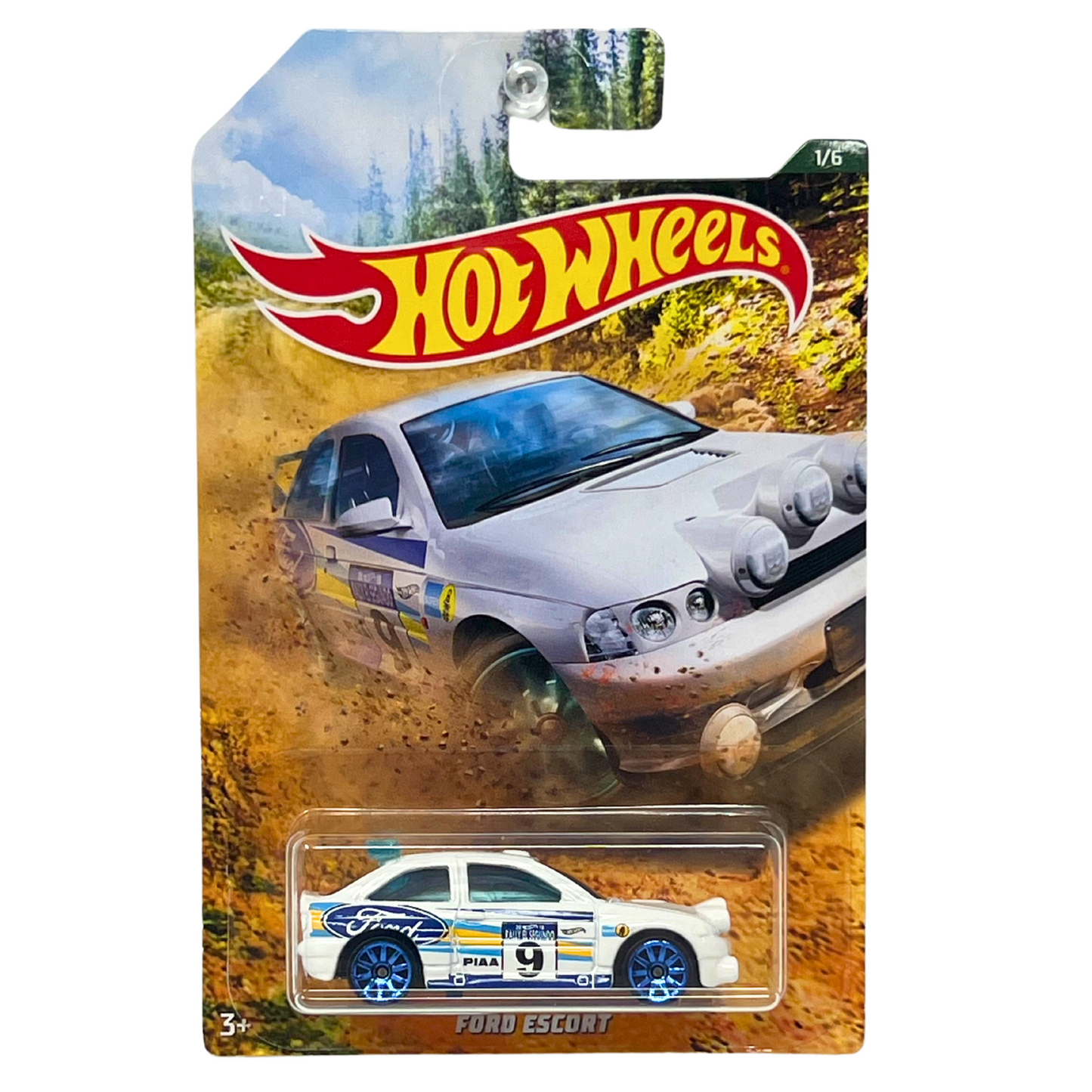 Hot Wheels Rally Ford Escort JDM 1:64 Diecast