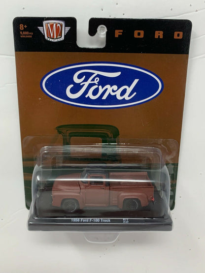 M2 Machines Ford 1956 Ford F-100 Truck R77 1:64 Diecast