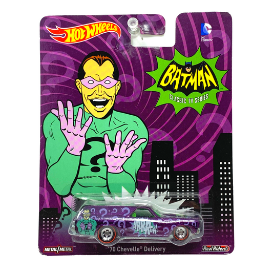 Hot Wheels Batman Classic TV Series '70 Chevelle Real Riders 1:64 Diecast