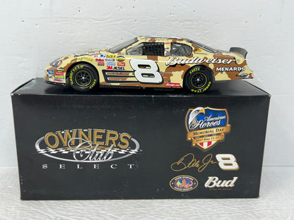 Nascar #8 Budweiser Dale Earnhardt Jr. American Heroes Memorial Day 1:24 Diecast