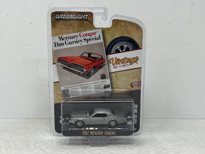 Greenlight Vintage Ad Cars 1967 Mercury Cougar RAW CHASE 1:64 Diecast