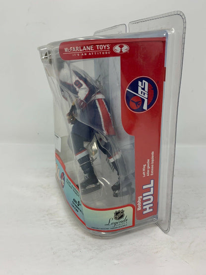 Mcfarlane NHL Bobby Hull Winnipeg Jets Blue Jersey Legends Series 5 Figure