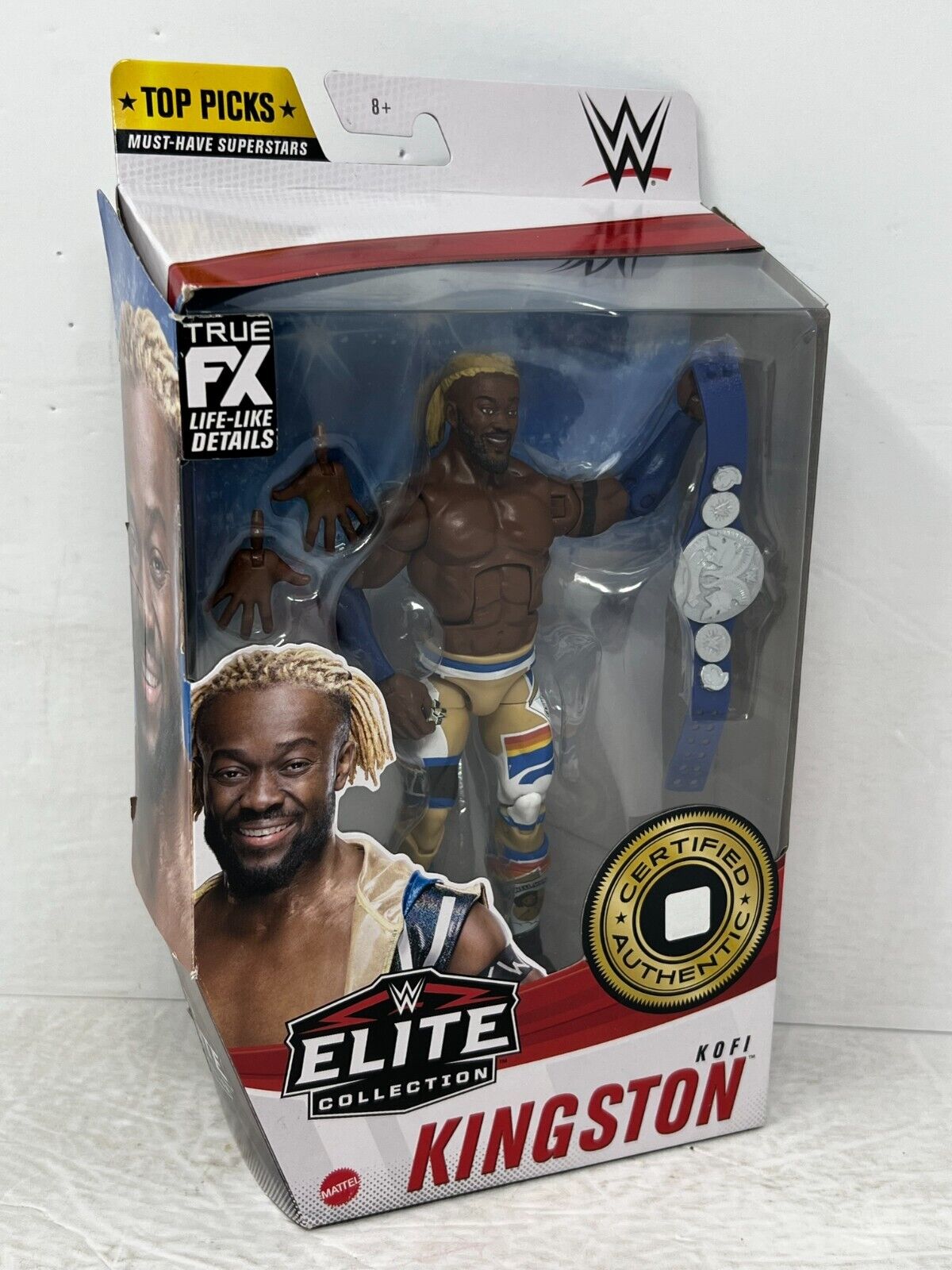 WWE Elite Collection Kofi Kingston Top Picks 2020 Wrestling Action Figure Mattel