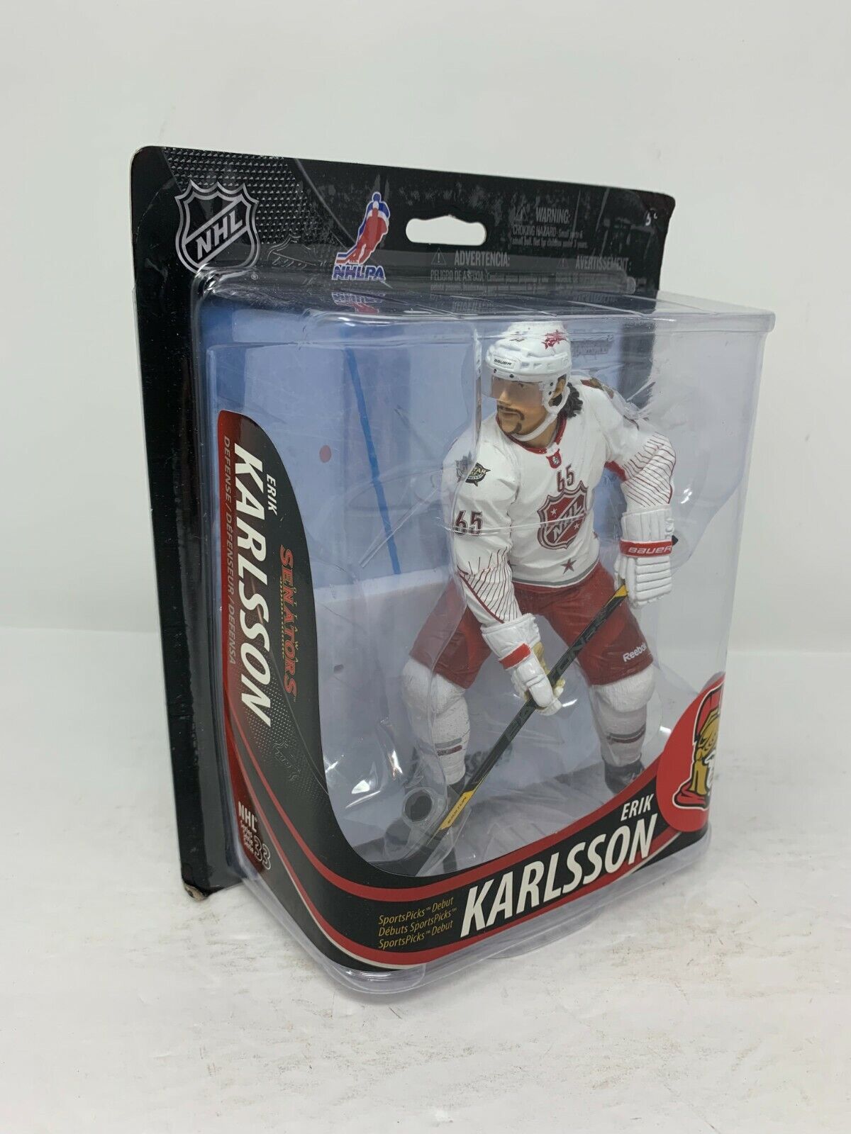 Mcfarlane NHL Erik Karlsson Ottawa Senators Series 33 Bronze #1500 Figure