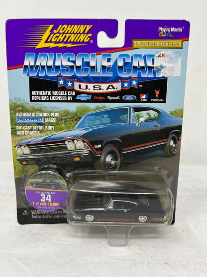 Johnny Lightning Muscle Cars U.S.A. 1968 Chevy Chevelle 1:64 Diecast