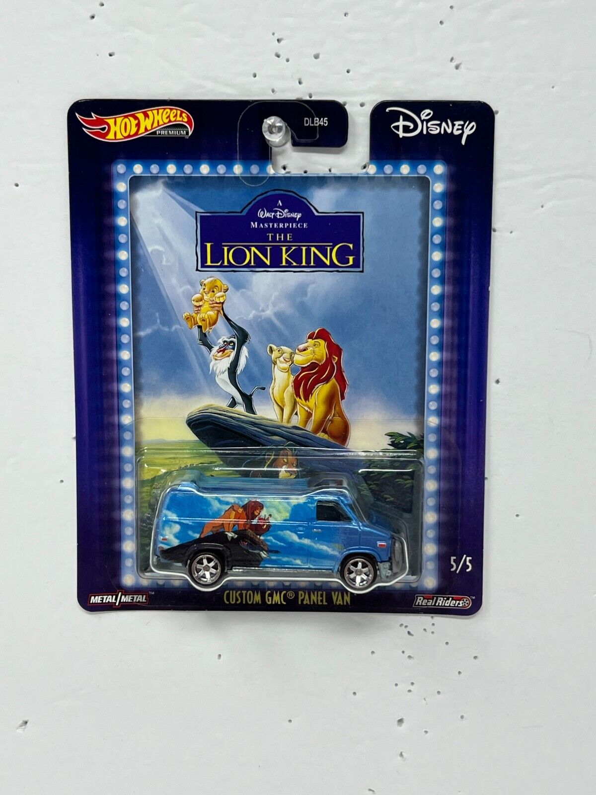 Hot Wheels Premium Disney The Lion King Custom GMC Panel Van 1:64 Diecast