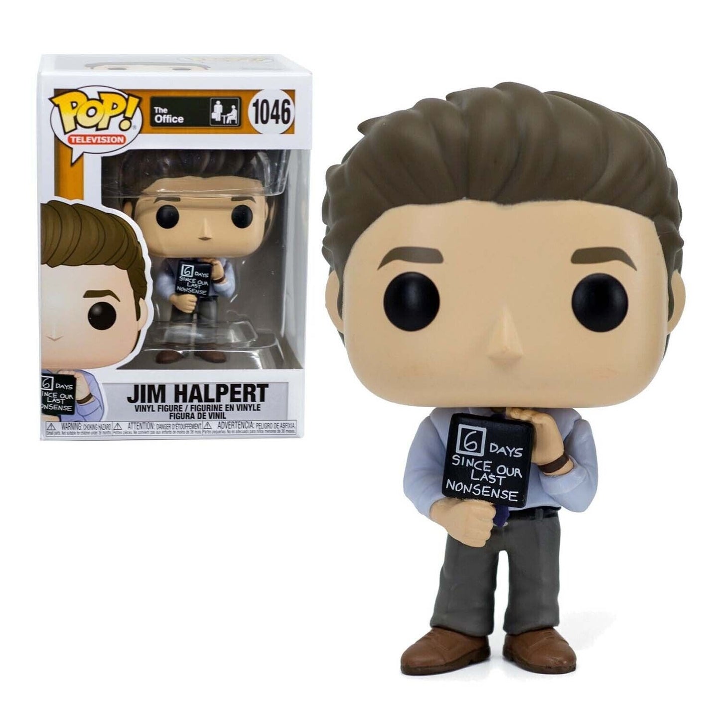 Funko Pop! Television The Office #1046 Jim Halpert Vinyl Figure