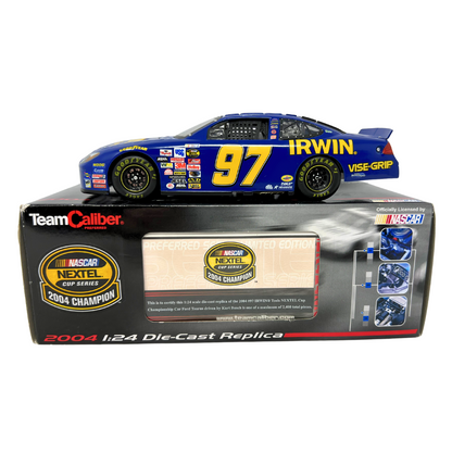 Team Caliber Nascar #97 Kurt Busch Irwin Tools Nextel Cup 2004 Ford 1:24 Diecast