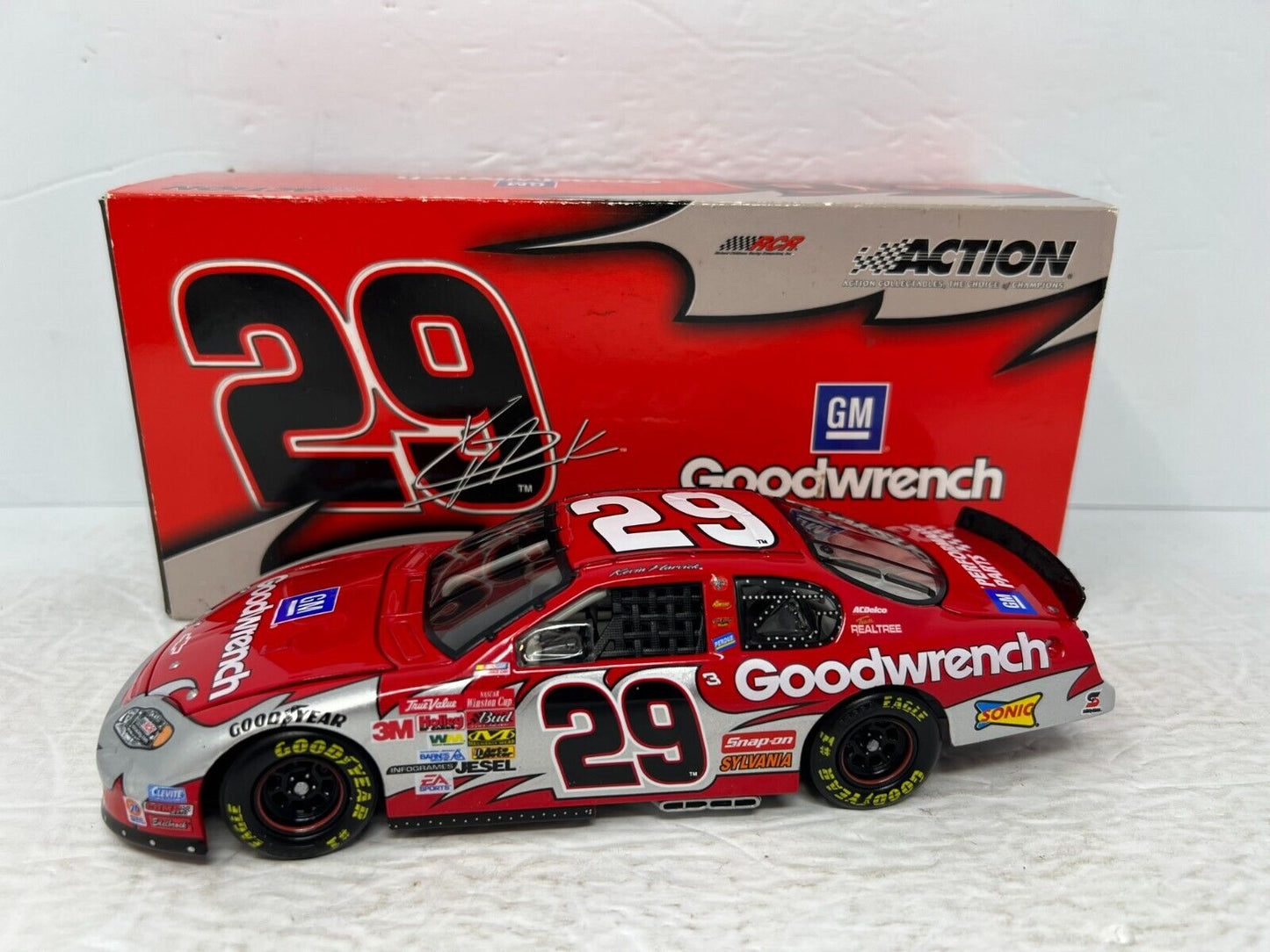 Action Nascar #29 Kevin Harvick Goodwrench Bud Shootout GM Dealers 1:24 Diecast