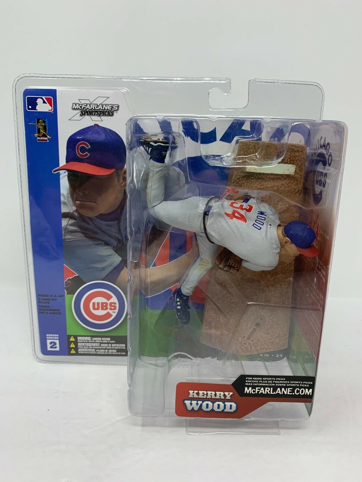 McFarlane MLB Series 2 Kerry Wood Chicago Cubs Figurine