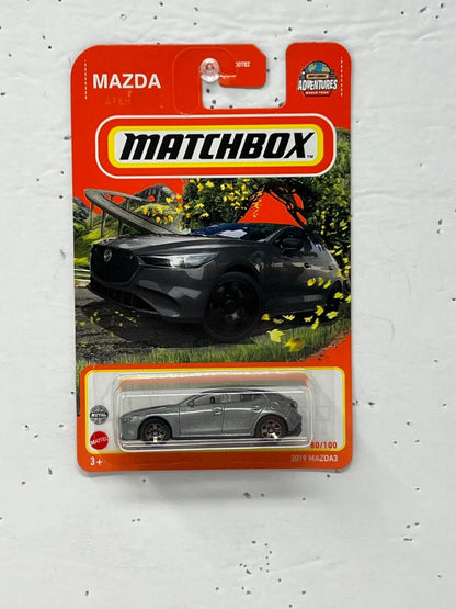 Matchbox 2019 Mazda 3 JDM 1:64 Diecast Gray