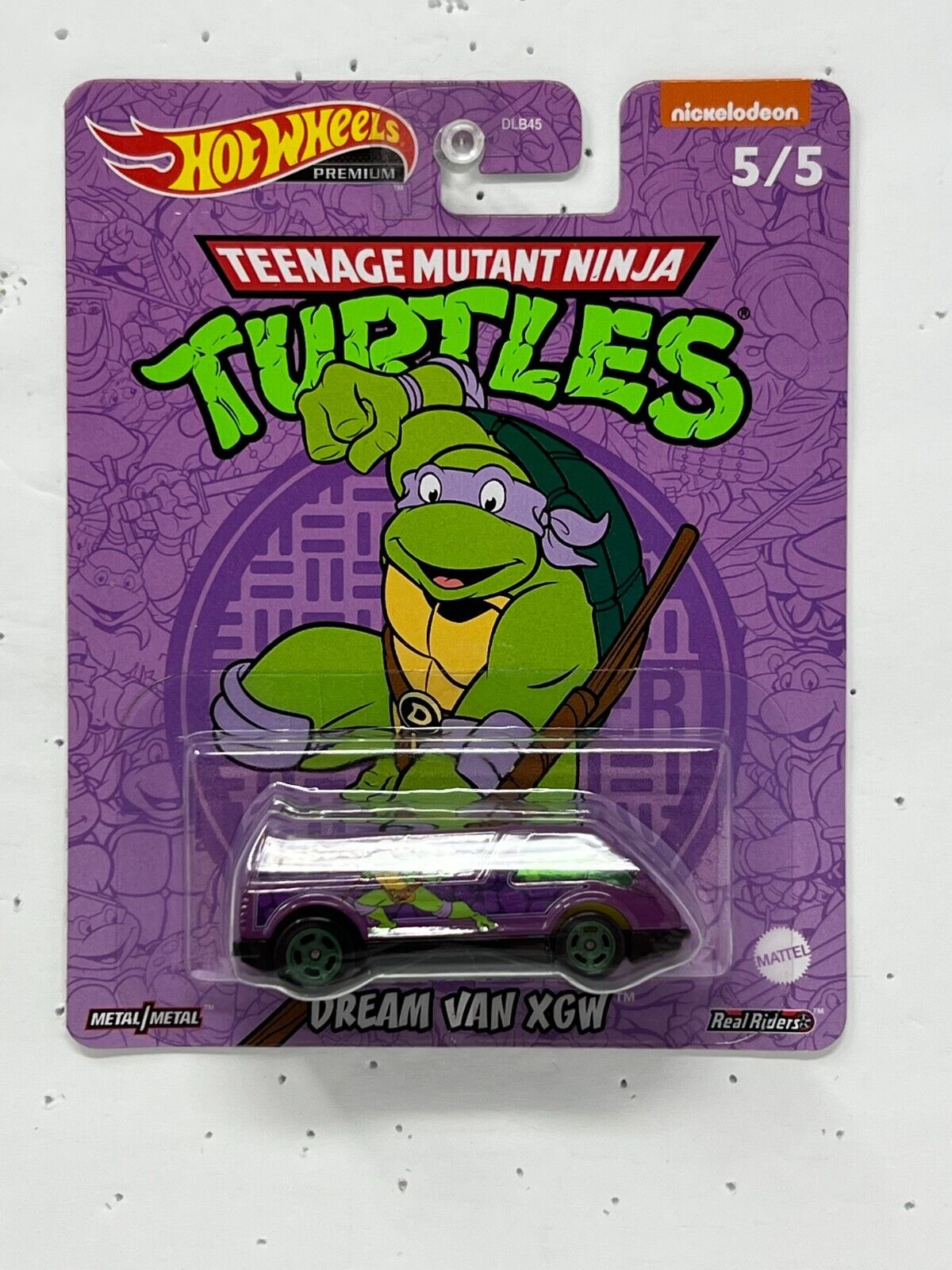 Hot Wheels Premium Teenage Mutant Ninja Turtles Dream Van XGW 1:64 Diecast