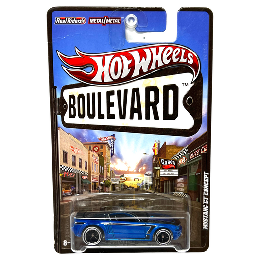 Hot Wheels Boulevard Mustang GT Concept Real Riders 1:64 Diecast