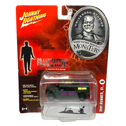 Johnny Lightning Monsters Frankenstein 2001 Hummer H1 1:64 Diecast