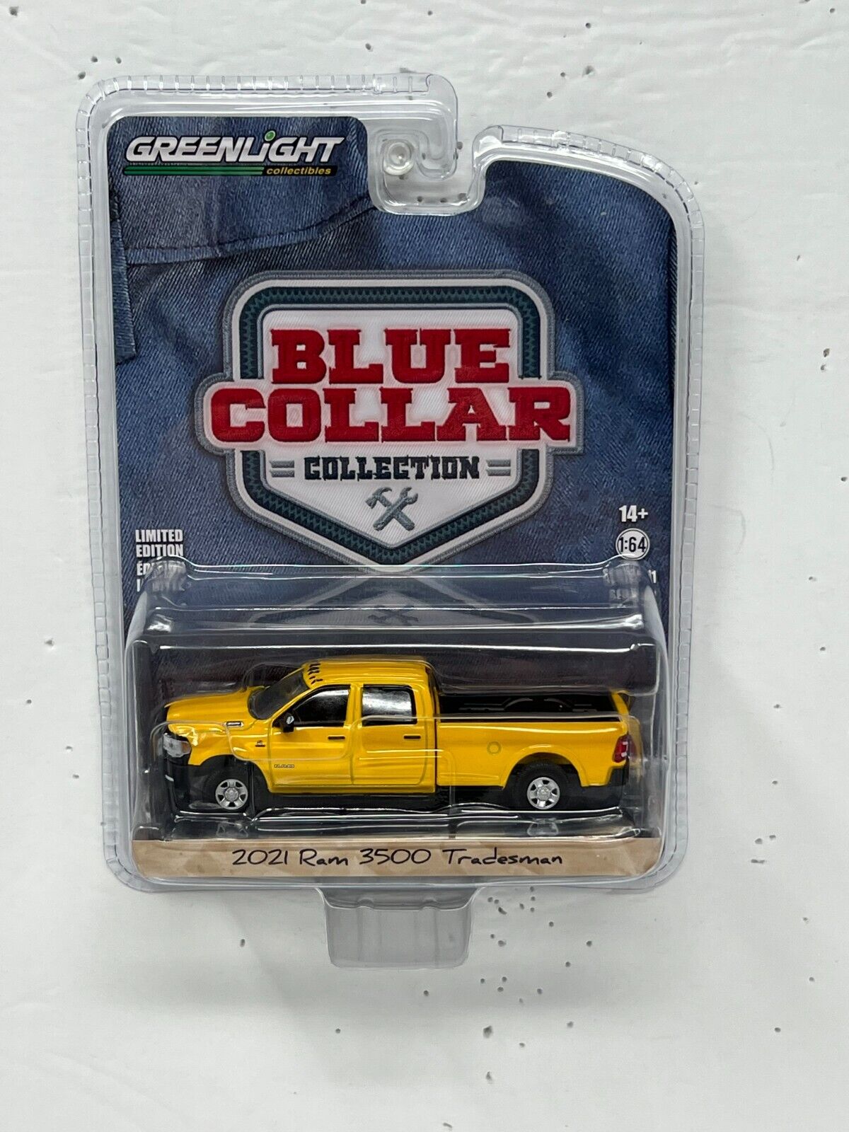 Greenlight Blue Collar Collection 2021 Dodge Ram 3500 Tradesman 1:64 Diecast