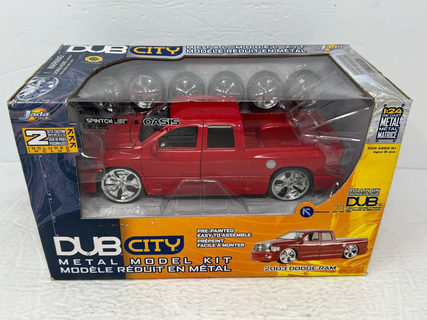 Jada Dub City 2003 Dodge Ram 1:24 Diecast Metal Model Kit