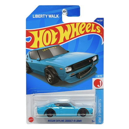 Hot Wheels HW J-Imports Liberty Walk Nissan Skyline 2000GT-R JDM 1:64 Diecast