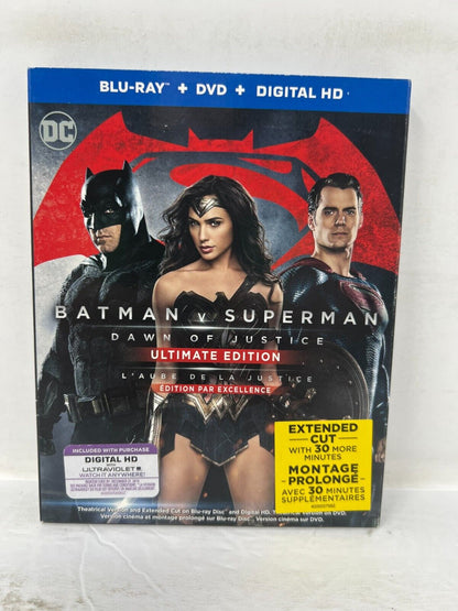 Batman v Superman: Dawn of Justice (Blu-ray, 2016) DC Movie Good Condition!!!