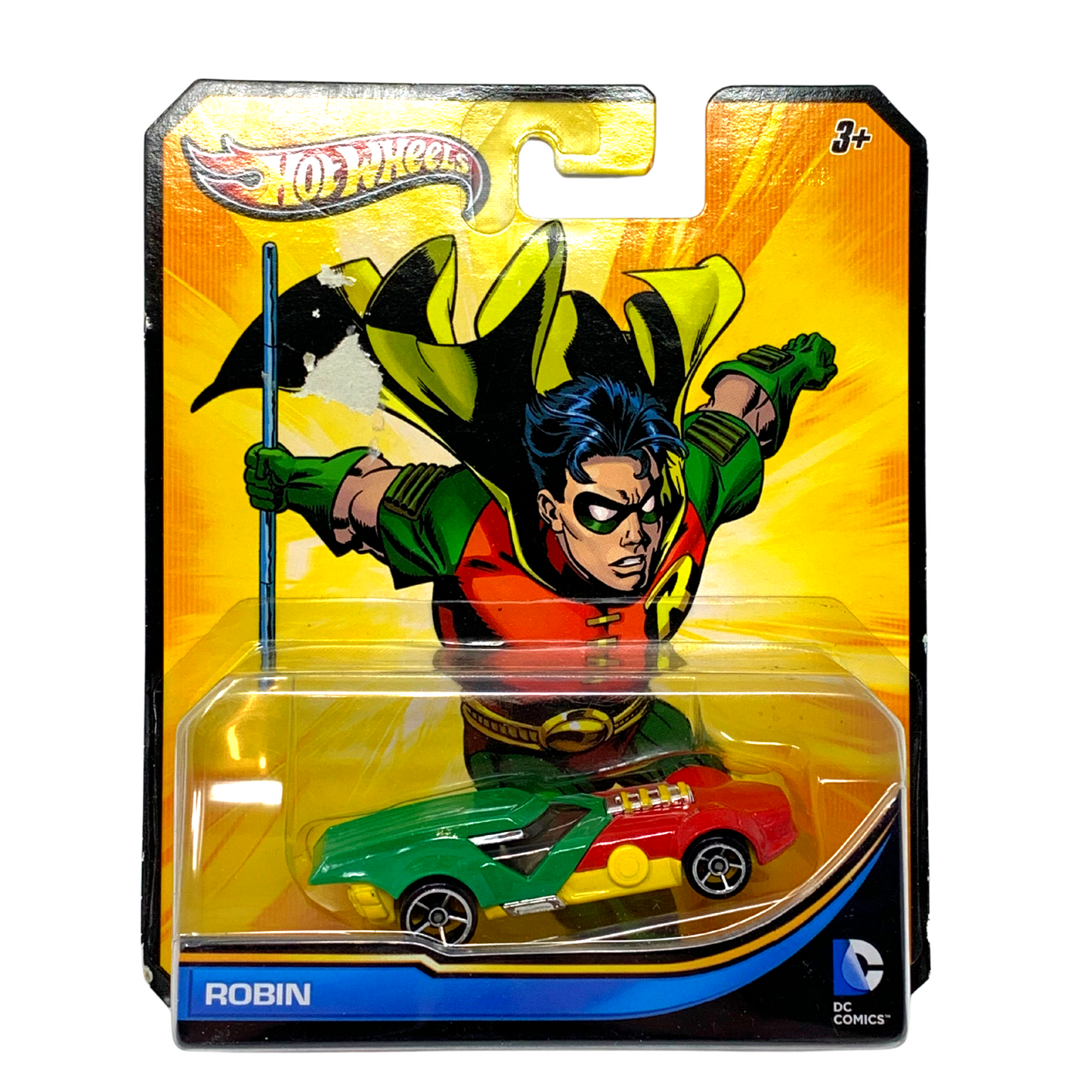 Hot Wheels DC Comics Character Cars Robin 1:64 Diecast