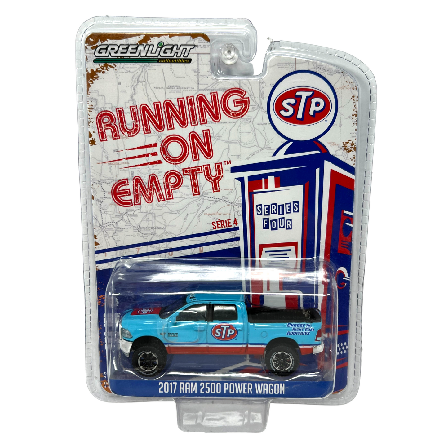 Greenlight Running on Empty STP 2017 Ram 2500 Power Wagon 1:64 Diecast