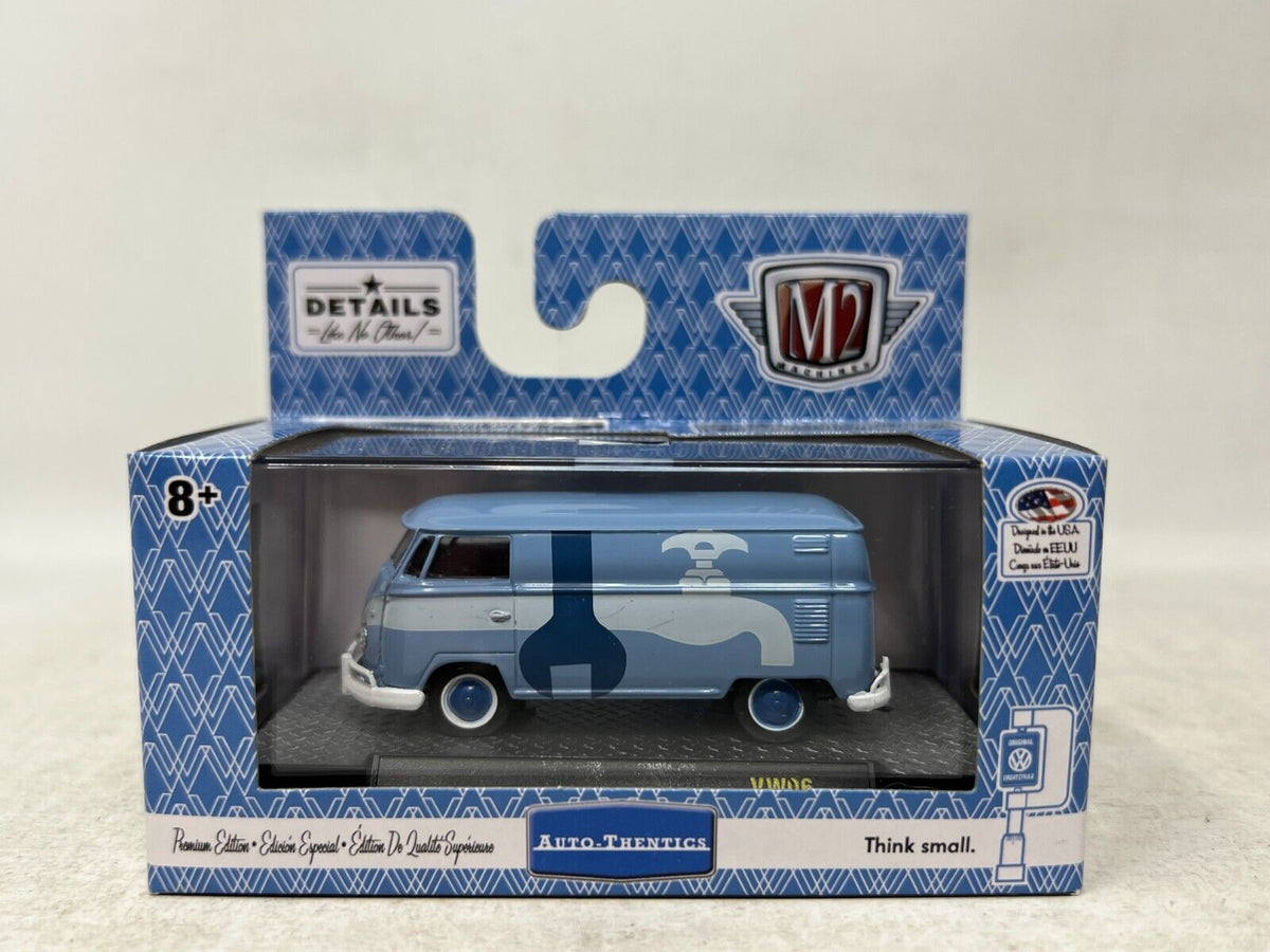 M2 Machines Auto-Thentics 1960 VW Delivery Van USA Model VW06 1:64 Diecast