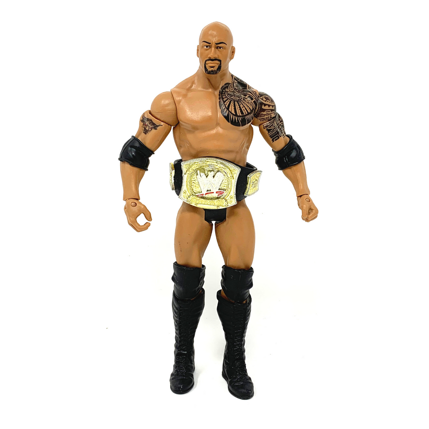 WWE The Rock Signature Series Basic Wrestling Action Figure with Spinner Belt