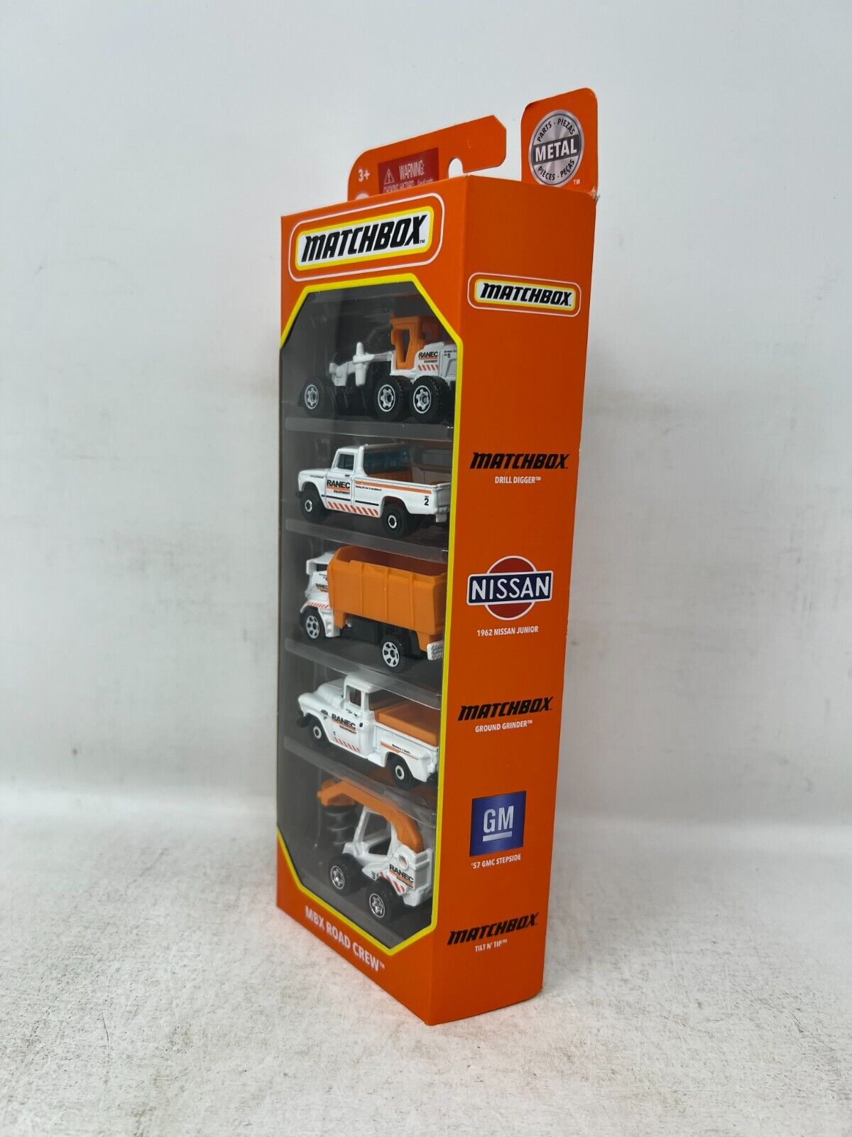 Matchbox 2020 MBX Road Crew 5-Pack 1:64 Diecast