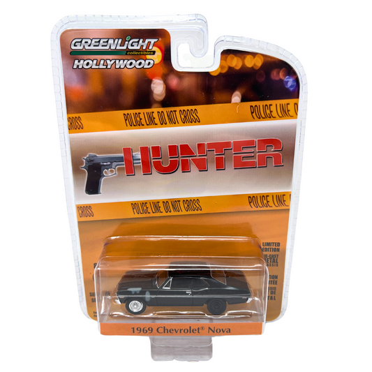 Greenlight Hollywood Hunter 1969 Chevrolet Nova 1:64 Diecast