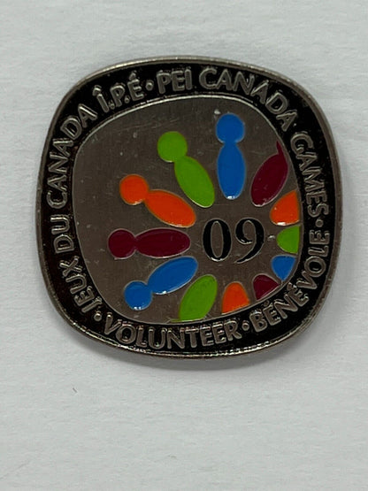 2009 P.E.I. Canada Games Volunteer Olympics Lapel Pin P1