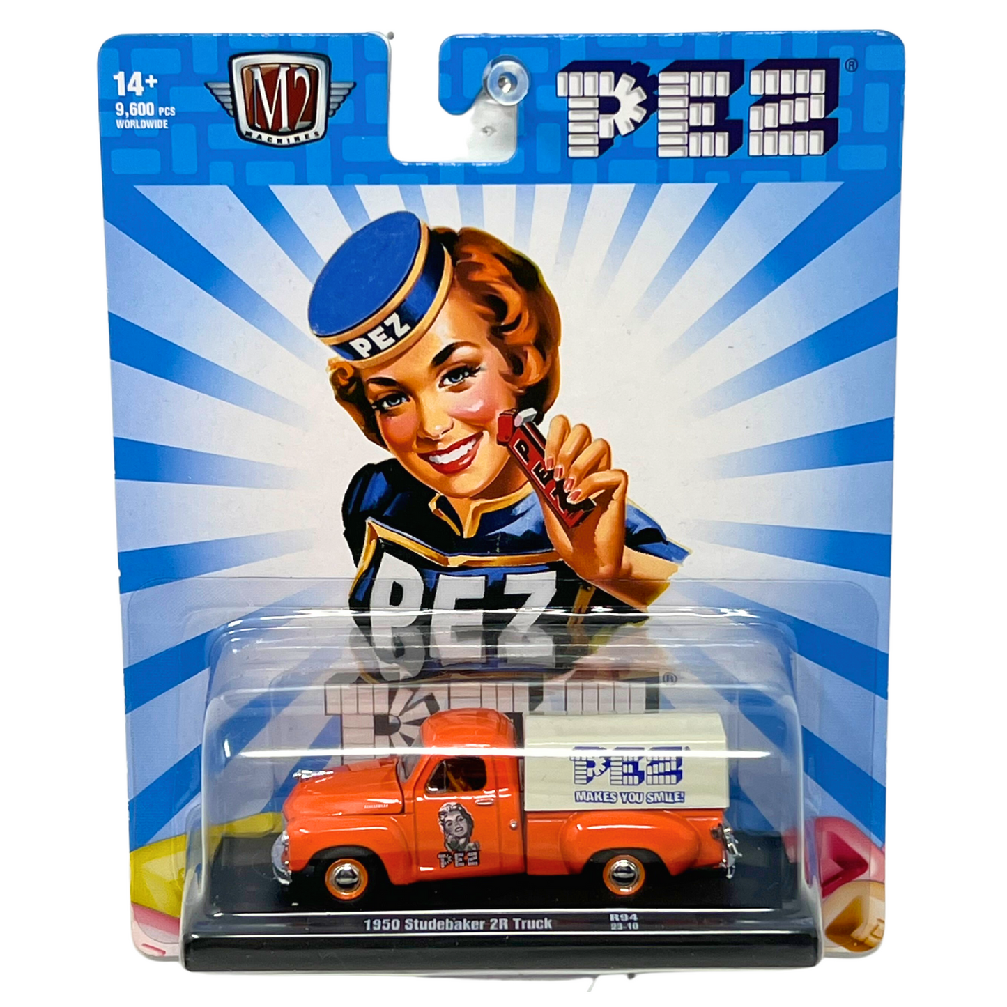 M2 Machines PEZ 1950 Studebaker 2R Truck 1:64 Diecast