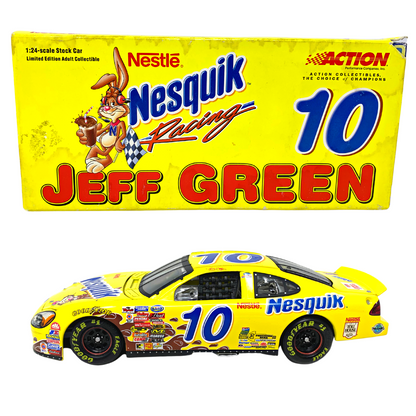 Action Nascar #10 Jeff Green Nestle Nesquik 2001 Ford Taurus 1:24 Diecast